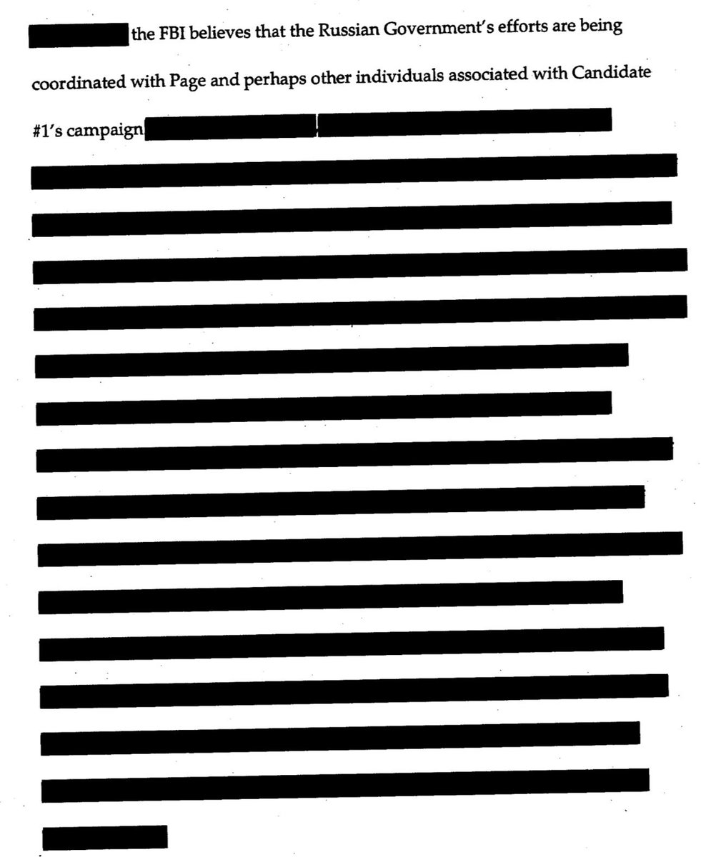 PrezKushner's tweet image. I&apos;m pretty sure my name comes up on this page, and my bud #fredo aka @DonaldJTrumpJr #FISAMemo