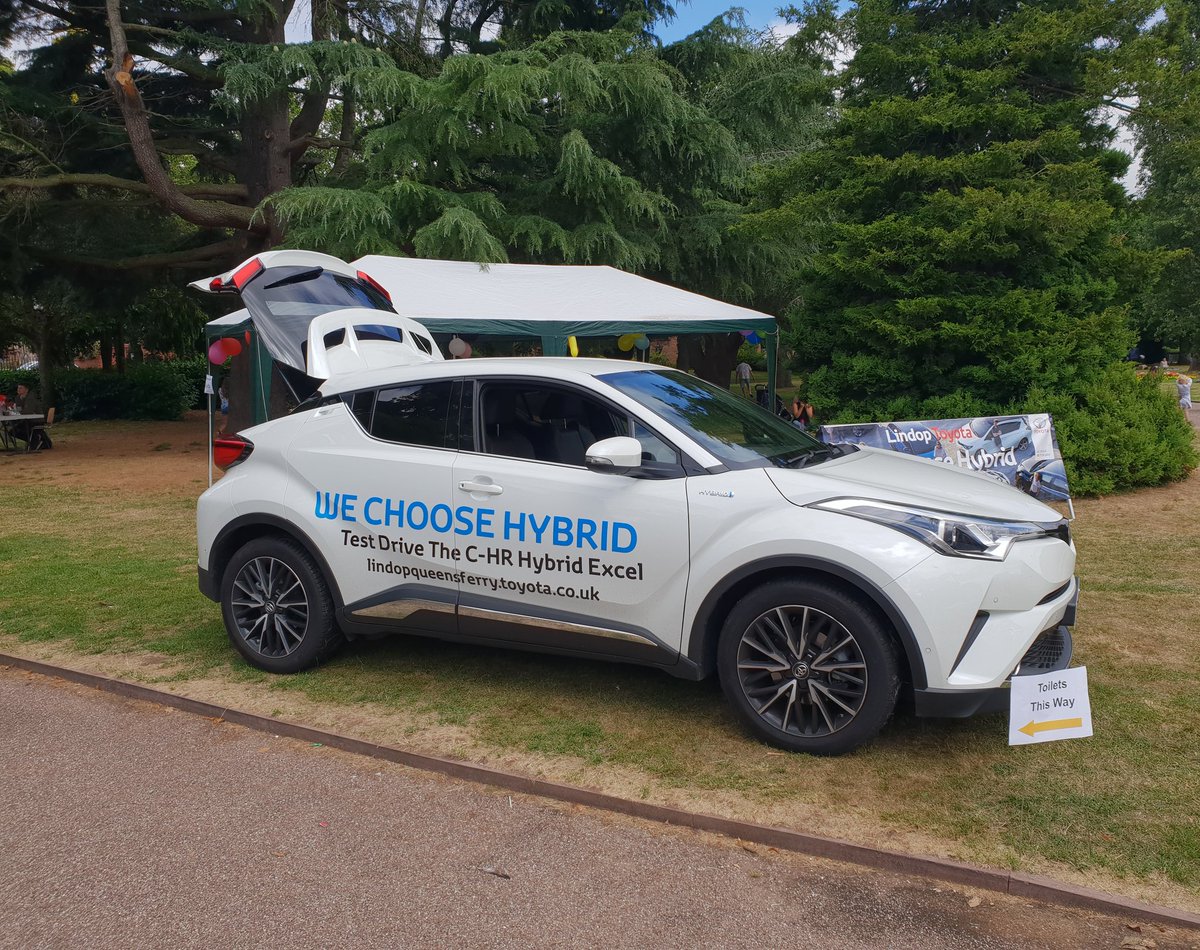 LindopToyota's tweet photo. We are at #funABILITY this afternoon, at Grosvenor Park in Chester, with @DIALWCheshire.
#CHR #Yaris #WeChooseHybrid https://t.co/131w5pvZ0c