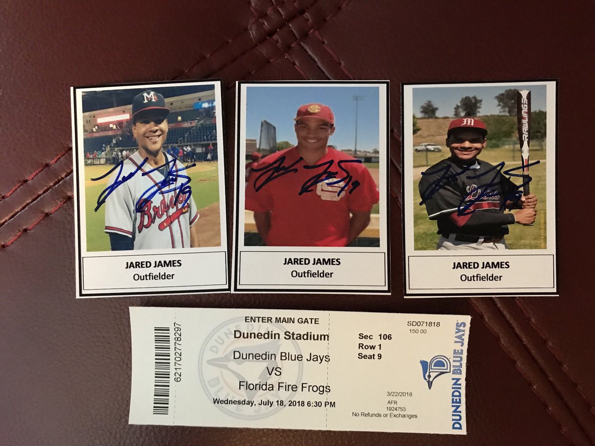 memorabiliaddy's tweet photo. #JaredJames #baseball #TopProspect @MiLB @MLB @MLBONFOX @MLBNetwork @Braves @FireFrogsBB #IPS #AutographCollector #ClassAct #GreatGuy #ThankYou #IPSSuccess https://t.co/VvG6PPxheh