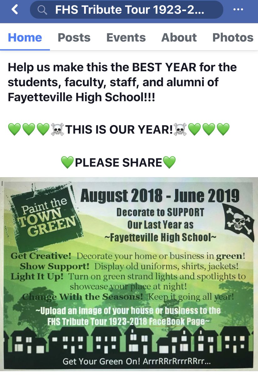 FHSFanaticFans's tweet photo. 💚☠️THIS IS OUR YEAR!☠️💚 https://t.co/fh9zl2rnhN