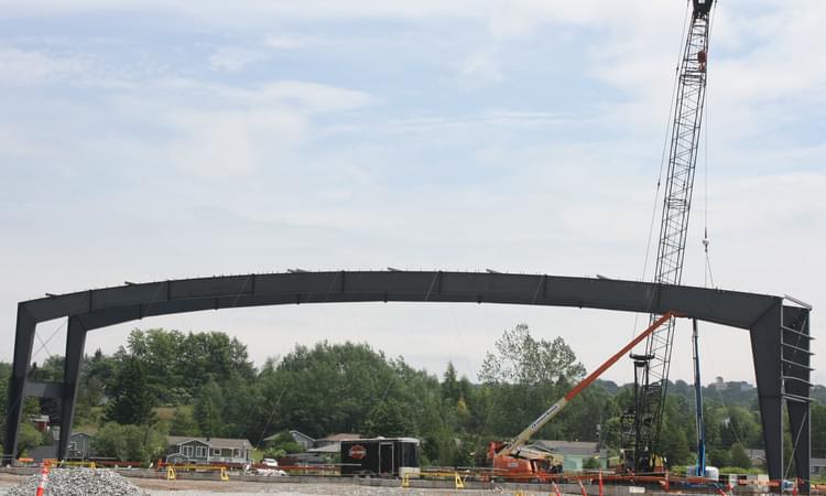 sjtimesglobe's tweet photo. N.B.'s largest field house on the rise: https://t.co/phOhLWyvGr https://t.co/Kbl6vxl02f