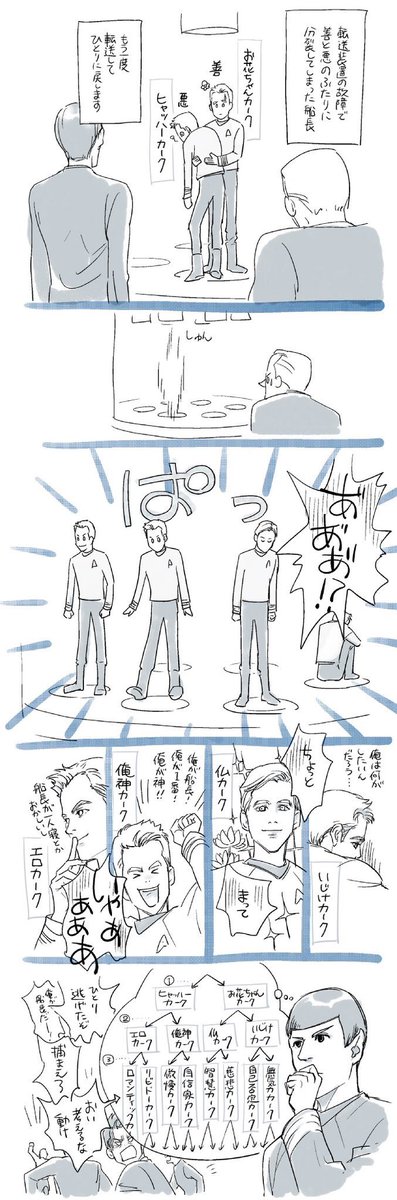 TOS会幸せでした〜私が初見の時の感想を再掲させてくださいー!
"二人のカーク" 