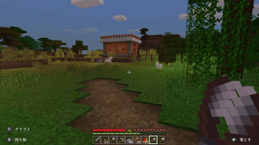 Minecraftはじめて1年経ってました レッツトライ しもしも