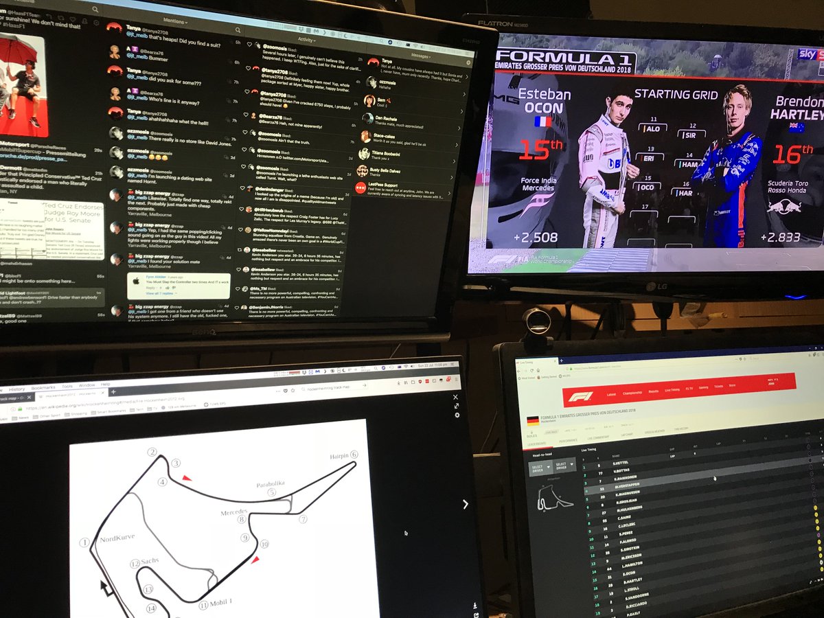 jt_melb's tweet image. I think I might be set. #geektweets #F1 #GermanGP