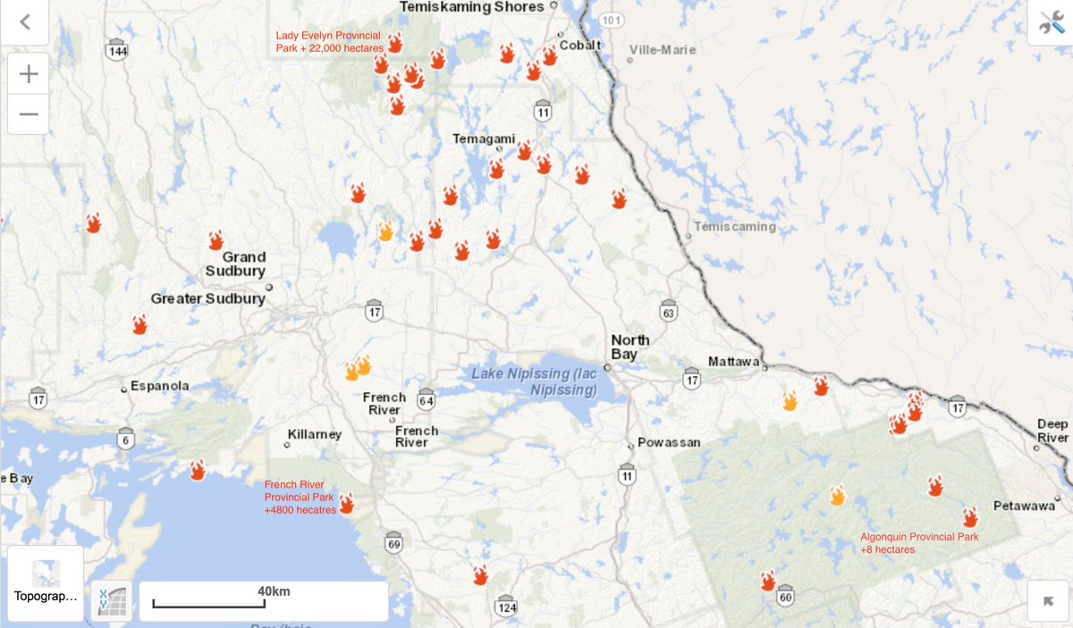 Ring Of Fire Ontario Map