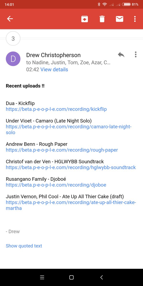 37d03d (@37d03d) on Twitter photo The music keeps flowing, new uploads from Dua Saleh, Under Violet, Andrew Benn, @Christofmusic, <a href="/RusanganoFamily/">Rusangano Family</a> and <a href="/blobtower/">puoɯɹɐ⅄ǝᗡ ΣDIƧӨП</a> & <a href="/philcookmusic/">Phil Cook</a> on beta.p-e-o-p-l-e.com #37d03d The music keeps flowing, new uploads from Dua Saleh, Under Violet, Andrew Benn, @Christofmusic, <a href="/RusanganoFamily/">Rusangano Family</a> and <a href="/blobtower/">puoɯɹɐ⅄ǝᗡ ΣDIƧӨП</a> & <a href="/philcookmusic/">Phil Cook</a> on beta.p-e-o-p-l-e.com #37d03d
