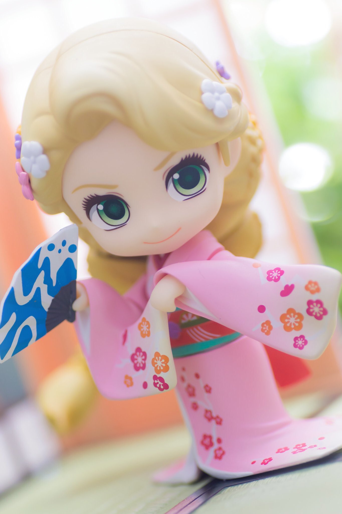 京vs紫陽花 着物 プリンセス 舞妓体験ディズニープリンセス ラプンツェル似合ってる きっとユージンも驚くよ 可愛い ねんどろいど ラプンツェル