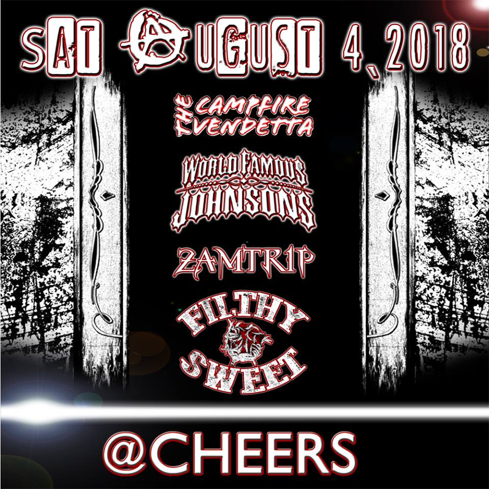 EventStarPro's tweet photo. The next 2 Saturdays @AtCheers are going to #roc with @floodofsouls #reunion @ScarletCanary1 #SoundAwake #RHOAR @therealcampfire @WFamousJohnsons @ZamTripOfficial & #FilthySweet #Win #free tix on @Thrillcall #Denver #Boulder #Northglenn #Colorado #LiveBands #LiveMusic #RulaBula https://t.co/KO6jHI9uKS