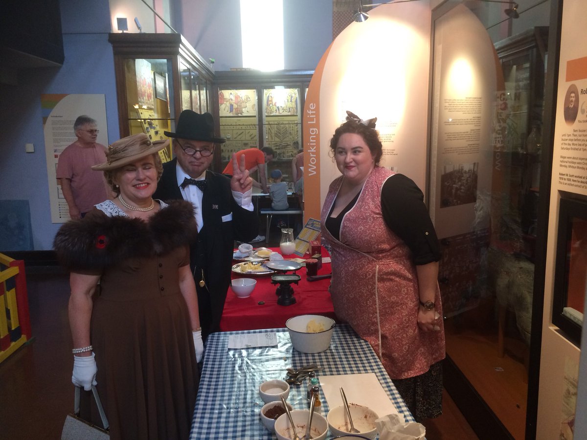 Lynn_Museum's tweet photo. Making truffles with Winnie! #FortiesLynn #TeachingMuseums https://t.co/anHWXdqo1L