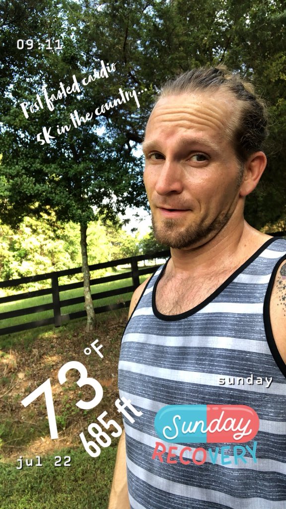 jfritzreffit's tweet photo. Fasted Cardio 5K to get my Sunday started right as I prep for #pwxvsfest #2cfc2 #supportindywrestling #RefFit #kellerguys https://t.co/k1s398EWAR