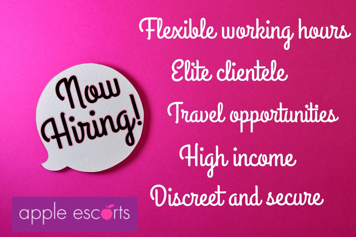 appleescorts's tweet photo. Exciting #recruitment day! We're holding a day of informal chats &amp; photoshoots if needed tomorrow in #Bristol so if you've ever wanted to be an #Escort or want to work for an #EscortAgency contact me to find out more! #Bristoljobs #Bristolescorts #Bristolgirls #sexwork #job #jobs https://t.co/daUMWoH45Q