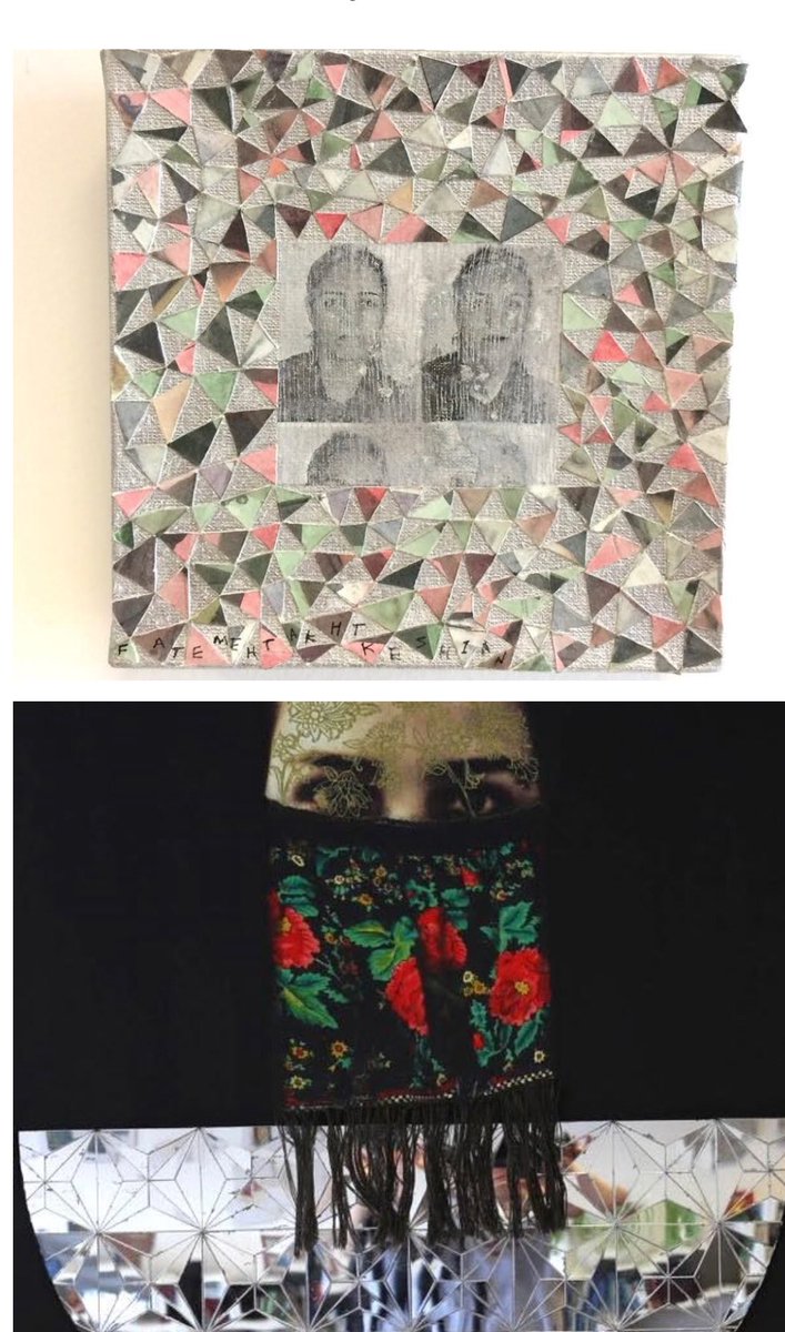 KayhanLife's tweet photo. Weaving together images and visual elements from Iran’s recent past, a powerful story is told by artist, @ftakhtkeshian 

#KayhanLife caught up with #FatemehTakhtKeshian for a discussion about her work and background: https://t.co/erANpNqRRm

 @booksat247 curated by @ZellijArts https://t.co/NouUf9LwYi