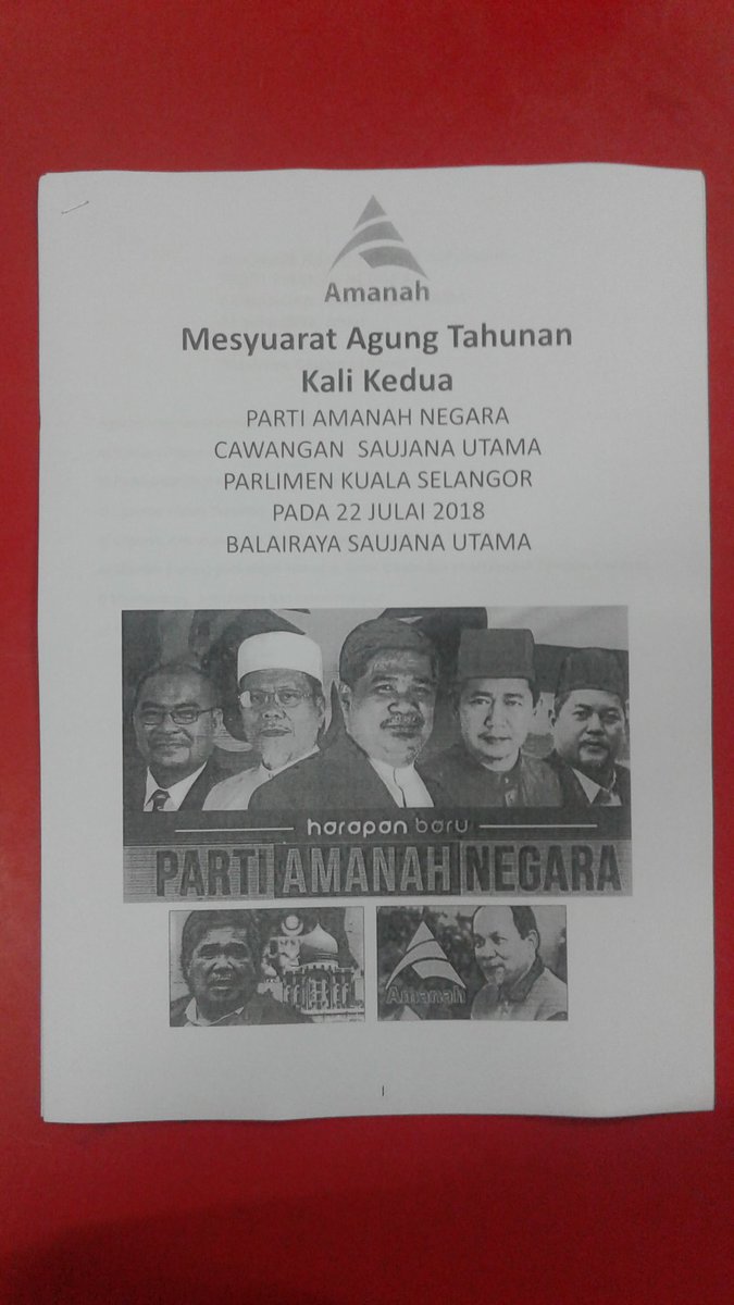 DdouxdouxX's tweet image. Mesyuarat agong kali ke 2 Parti Amanah Negara cwgn #saujanautama menang atau kalah kami tetap sama #amanah #progresif #peduli #ph #pakatanharapan #malaysiabaru #malaysiabaharu