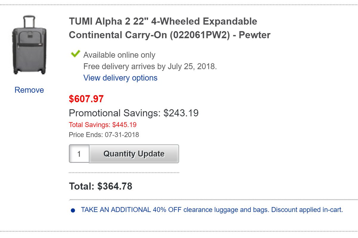 BoardingArea's tweet photo. Amazing Deals on Tumi Bags &amp; Other Products From BestBuy https://t.co/GFmUJTtXap via @DCTA_CA https://t.co/eZWp7i8pjY