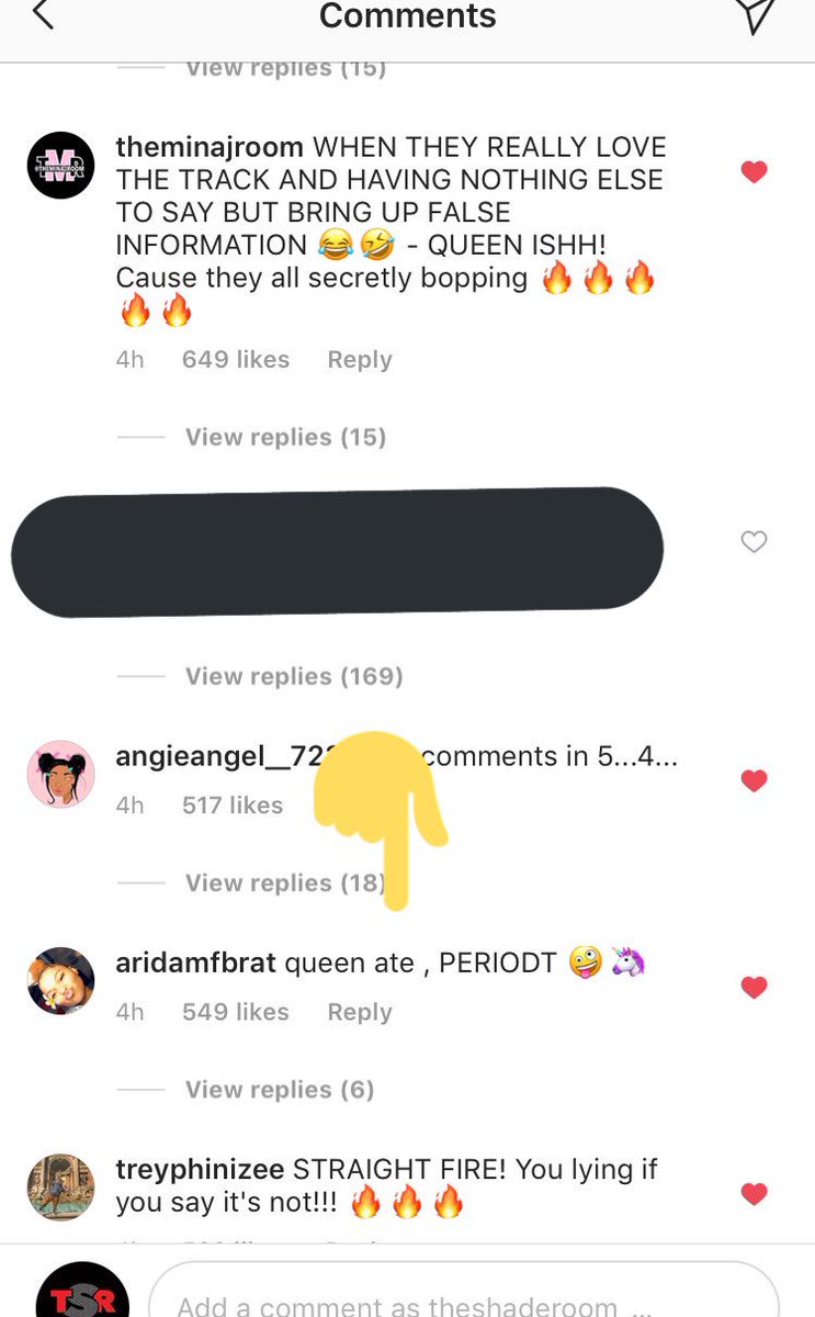 WORLDWIDENM's tweet photo. Here are all the positive tweets that were deleted by TSR. #FEFE got positive reviews with all those comments getting close to 5K+likes. They say we are paranoid but nah the hate train is engineered and paid for. Go tell me if you find any of these comments. TSR is gross 🖕🏽🖕🏽 https://t.co/hyxt4PFqhM