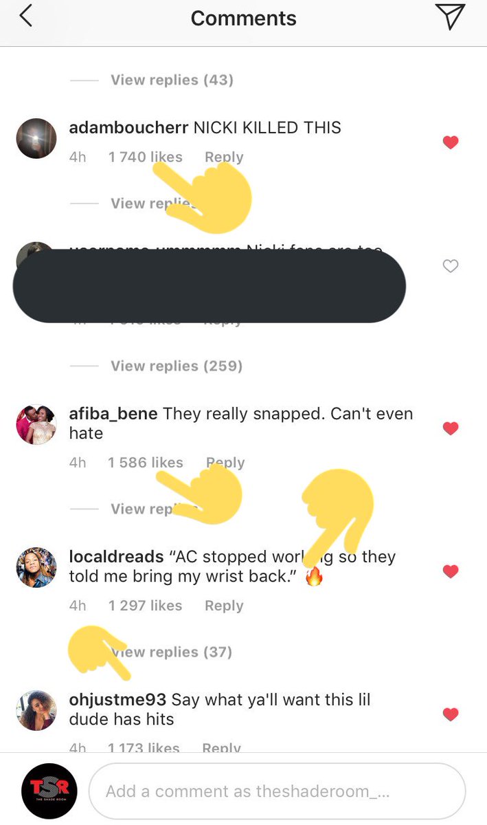 WORLDWIDENM's tweet photo. Here are all the positive tweets that were deleted by TSR. #FEFE got positive reviews with all those comments getting close to 5K+likes. They say we are paranoid but nah the hate train is engineered and paid for. Go tell me if you find any of these comments. TSR is gross 🖕🏽🖕🏽 https://t.co/hyxt4PFqhM
