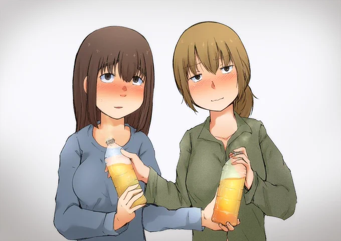 [R-18] ふたりの #松山夢姫 #石須英莉 #おしっこ  