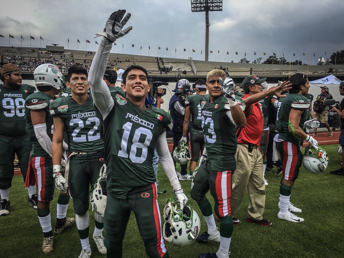 Hoy se llena el Olímpico!!! Hoy se viste de verde para apoyar a la Selección Nacional!!
🇲🇽🏆🏈 
#MundialU19MX #MaximoAvance