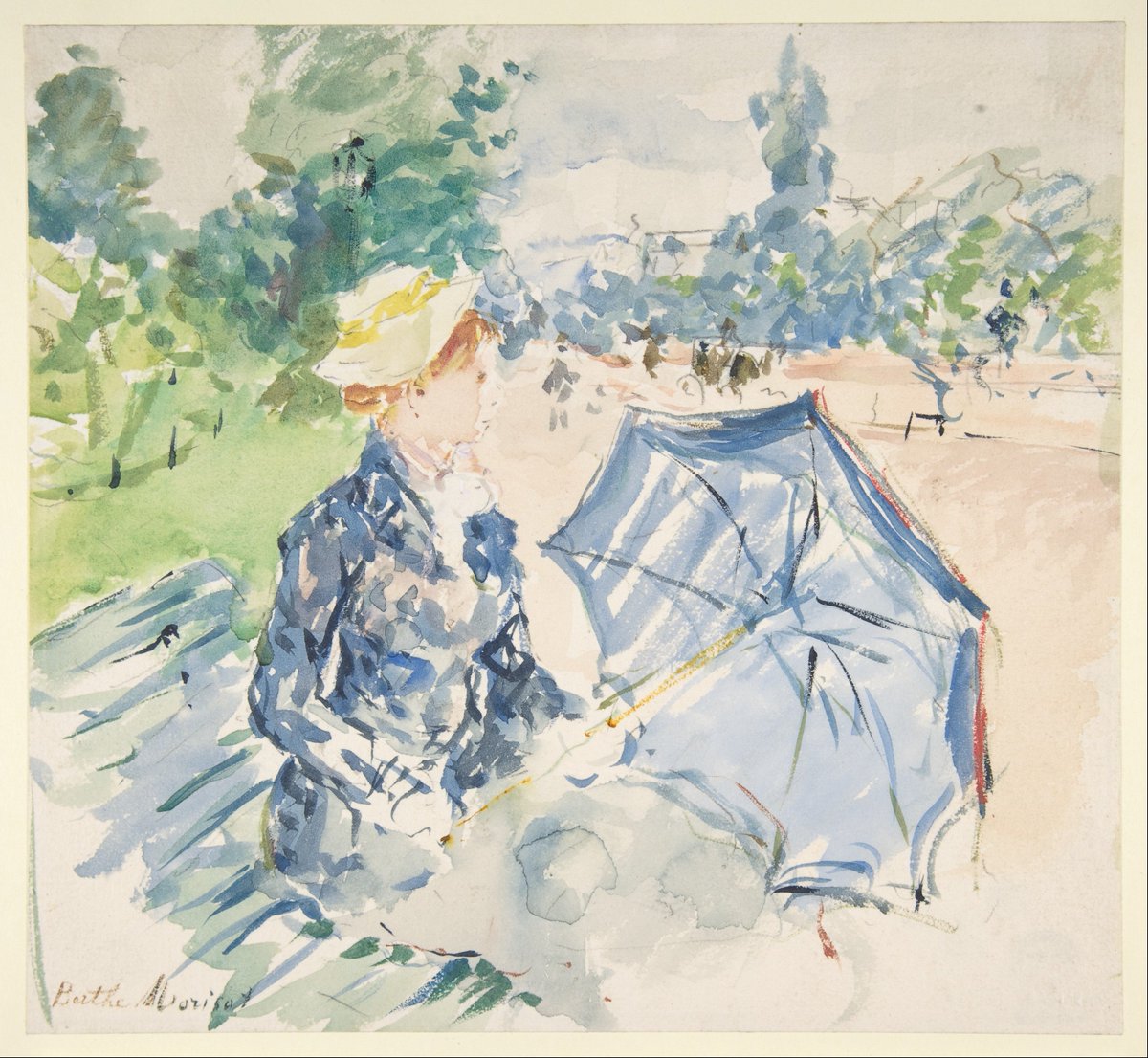 There is one week left to see #ParksandGardens. In this exhibition, the important role of parks and gardens in French life is richly illustrated by paintings, drawings, photographs, prints, illustrated books, and objects in The Met collection. met.org/2JEOzsd