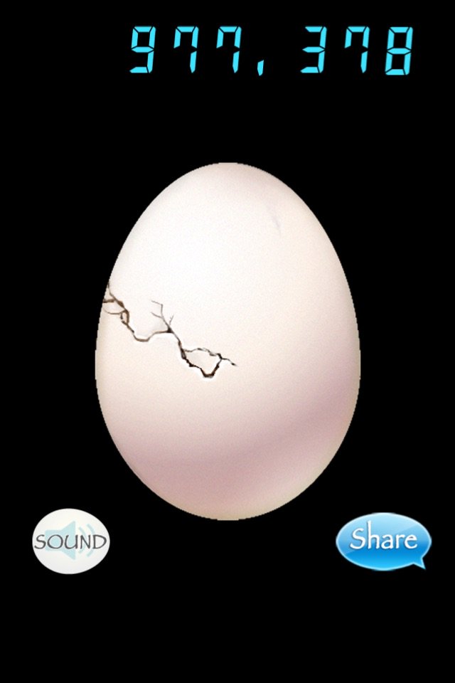 NvanSonsbeek's tweet photo. I knocked on 22622 times the egg! #TAMAGO [iPhone]URL:https://t.co/HEN8af96TY https://t.co/u47IkX9U8f