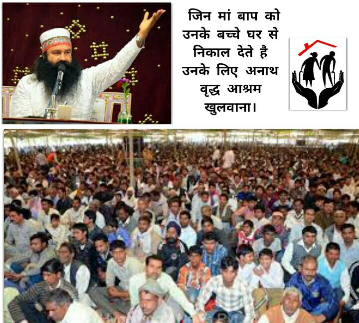 its_vishu_'s tweet photo. With the Blessings Of True Spiritual saint @Gurmeetramrahim ji
volunteers Of @derasachasauda Started the initiative #OldAgeHomes 
Constructing old age orphanages for the parents who have been neglected by their children https://t.co/6pxONJzGDd