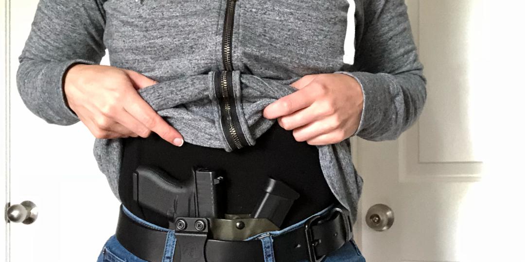 Appendix carry is a great way for ladies to conceal a firearm. How do you carry yours? #GLOCK #carrywithconfidence