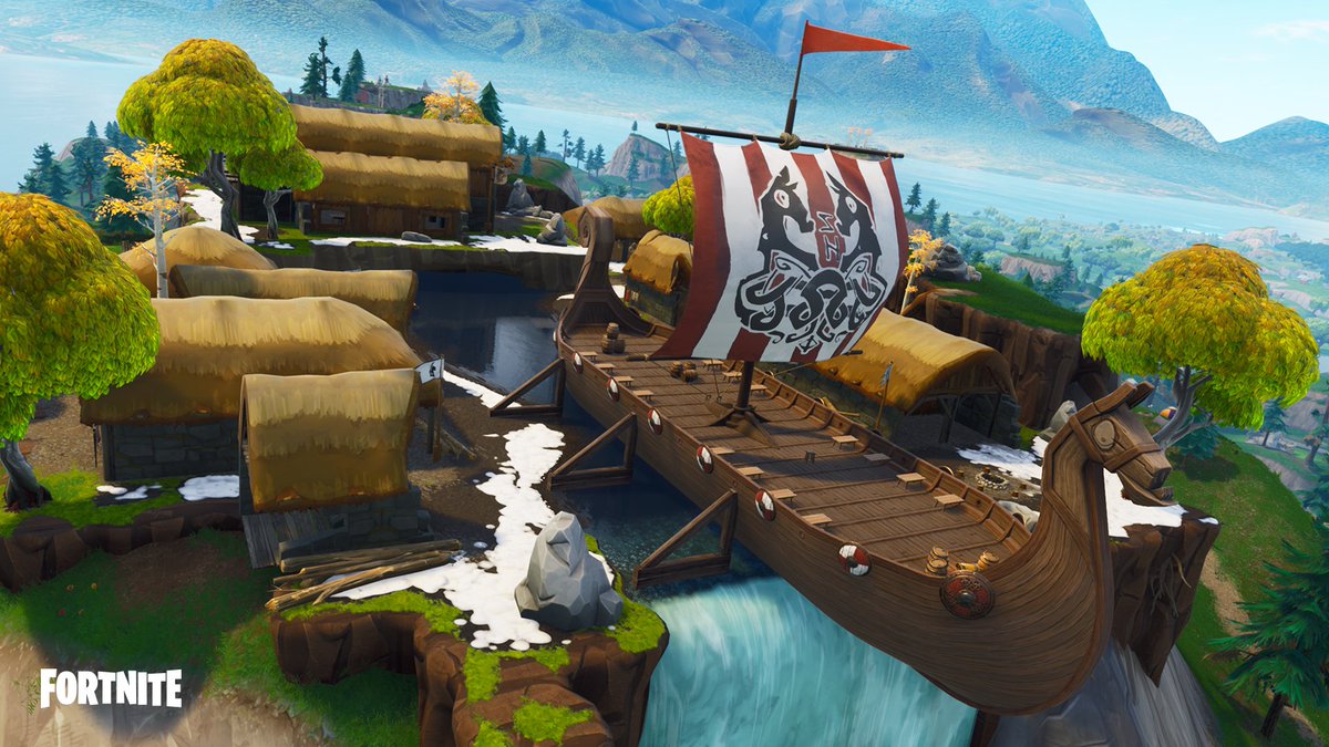 Fortnite Deutschland On Twitter Schickt Eure Gegner Uber Den - fortnite deutschland on twitter schickt eure gegner uber den majestatischen wasserfall im neuen wikingerdorf