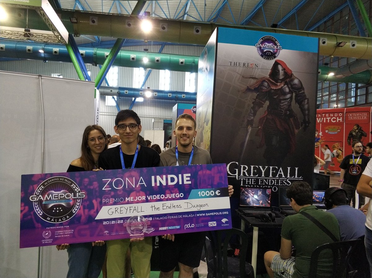 Greyfall: The Endless Dungeon tweet media
