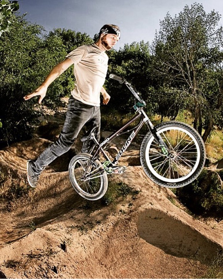 Tim Thompson is a Utah Legend and one Bad Ass Dude. Photo: @shadrack311 #Bmx #5050bmx #5050Squad #TannerTrails Trails #DirtJumps #Legend #BadAss #RideBMX #DIGBMX #BmxLife #BmxPlus