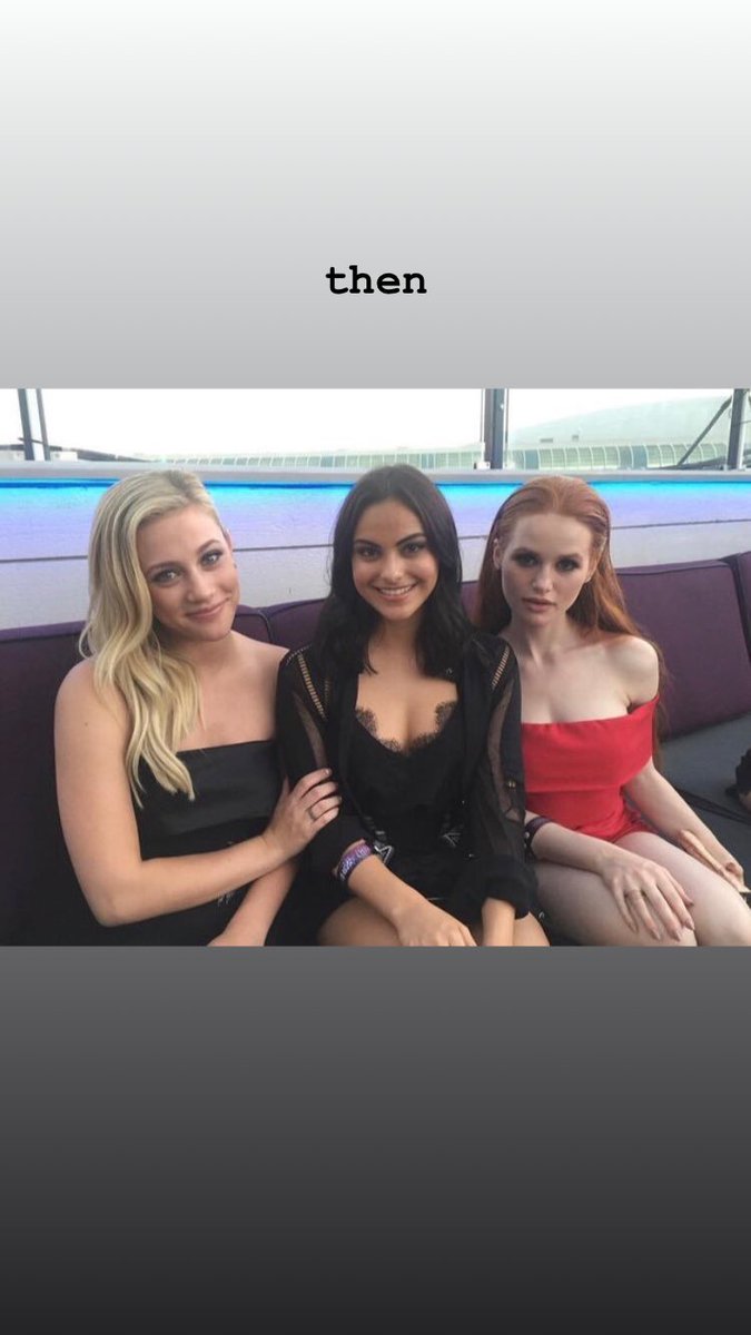 TeamBugheadbr's tweet photo. Camila Mendes fez uma comparação com as meninas antes e agora na #SDDC2018 https://t.co/jl1G9ceEpg