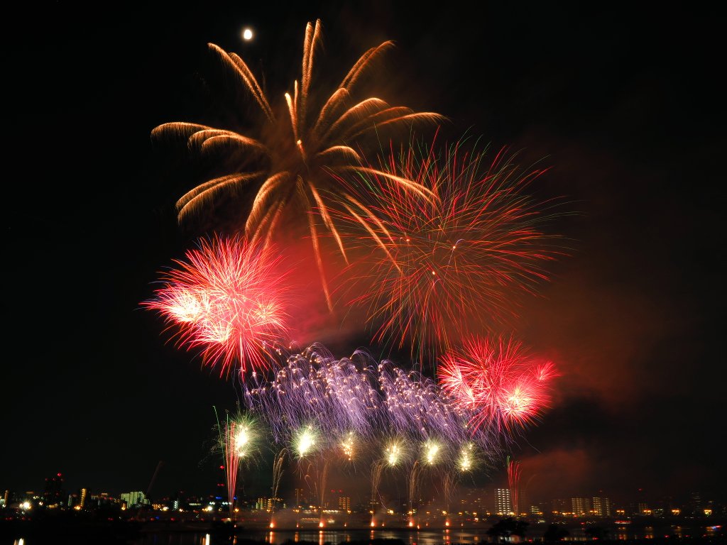 杦木オリエ Orie Sugiki インスタ掲載分もこちらに再掲します 足立の花火 足立花火大会