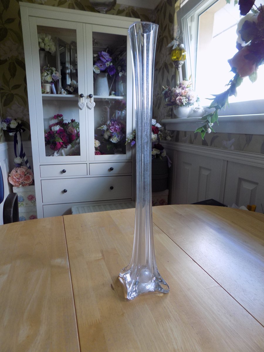 14 x 50cm lily vases £4.00 each collection only East Kilbride Glasgow.