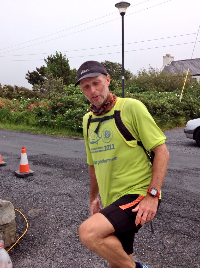todayInIreland's tweet photo. Stephen came from Germany to run a marathon at #AchillUltra 🇩🇪 - he and his family are staying for a few days on Achill Island! Small running events like this being LOTS of tourism to Ireland! Achill International Marathon 😍 https://t.co/WqtJYHuJiw
