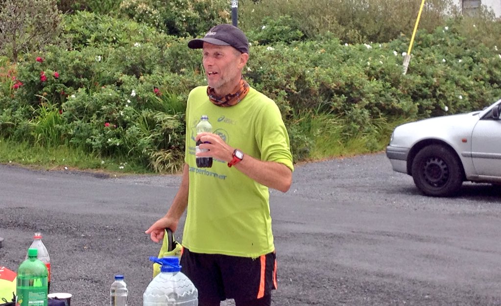 todayInIreland's tweet photo. Stephen came from Germany to run a marathon at #AchillUltra 🇩🇪 - he and his family are staying for a few days on Achill Island! Small running events like this being LOTS of tourism to Ireland! Achill International Marathon 😍 https://t.co/WqtJYHuJiw