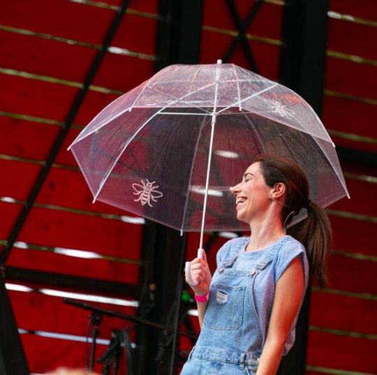 HOME_mcr's tweet photo. From Levenshulme to Little Hulton, up next @monkeywood present 19 teeny tiny plays about Manchester and it's people. Are you ready @NationalTheatre's #RiverStage? Photos from @CamSlates https://t.co/fmcpLP0rx5
