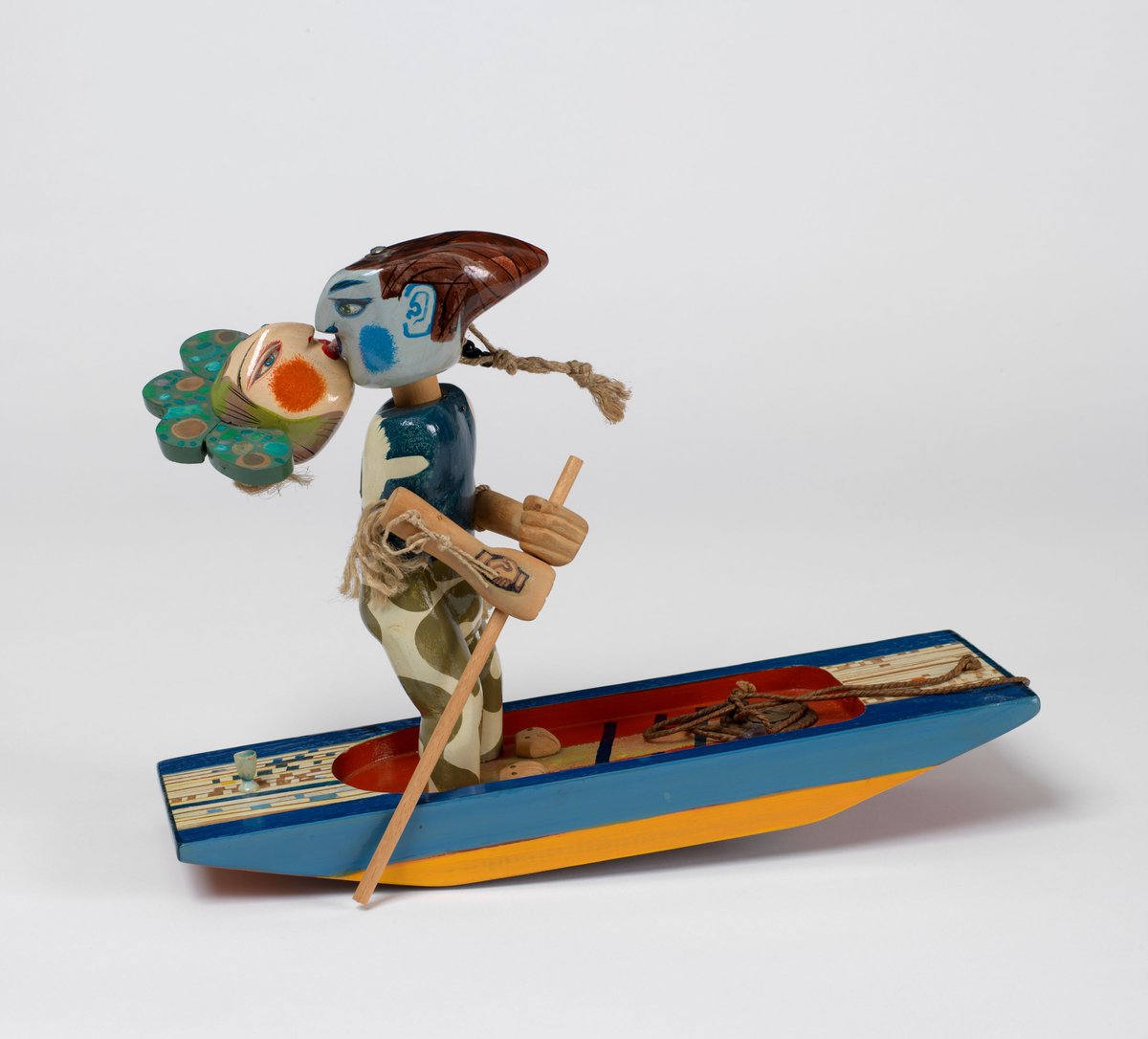 CraftsCouncilUK's tweet photo. If you’re a fan of automata don’t miss A Curious Turn @hrobinsonmuseum and Mechanical Marvellous Museum @ComptonVerney which features some lovely Sam Smith pieces from our Collection. Pic: The Punter's Dream by Sam Smith https://t.co/zgGw33AoCV