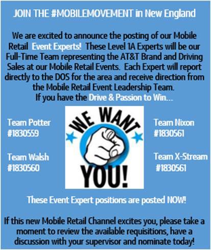 Hope_Chapman's tweet photo. TEAM NEW ENGLAND - WE WANT YOU!
#GROWL #mobilemovement #mobileretail @TheRealOurNE @JPotter24 @CarolWalsh01 @pnixnix @WilliamGStovall @Richtirado @sccrchrs23 https://t.co/msbFJtszsk