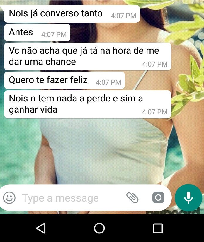 Eu n tenho ideia do que fazer