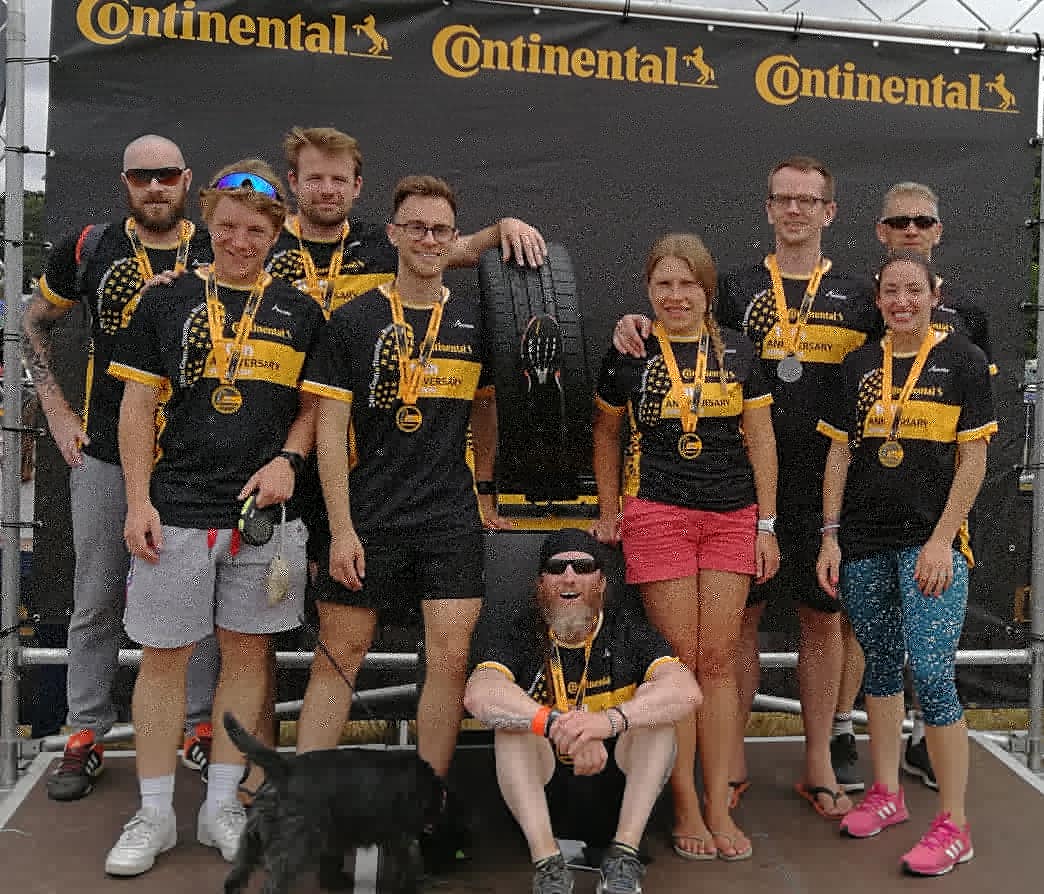 cpgilmartin's tweet photo. TR24 completed #thunderrun2018 #getyourgrip ... loved playing my small part in this epic team 💪 26laps/ 10k loops in 24 hours. 😌🍾#nottinghamthundercats https://t.co/pKc4hsPK7U