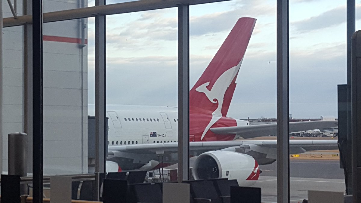 Now that's a big aeroplane!!🇨🇮🇦🇺 <a href="/Qantas/">Qantas</a> <a href="/Airbus/">Airbus</a>