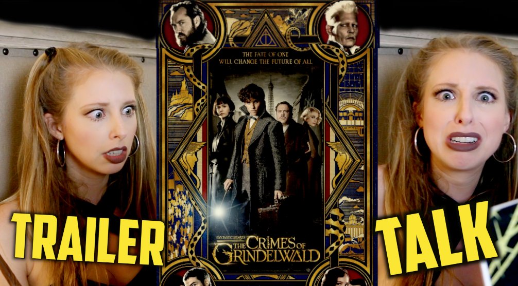 CAN WE DISCUSS THE NEW FANTASTIC BEASTS CRIMES OF GRINDLWALD TRAILER youtu.be/GfTOpd02oy4 ????
#FantasticBeasts #TheCrimesofGrindelwald #TRAILERTALK