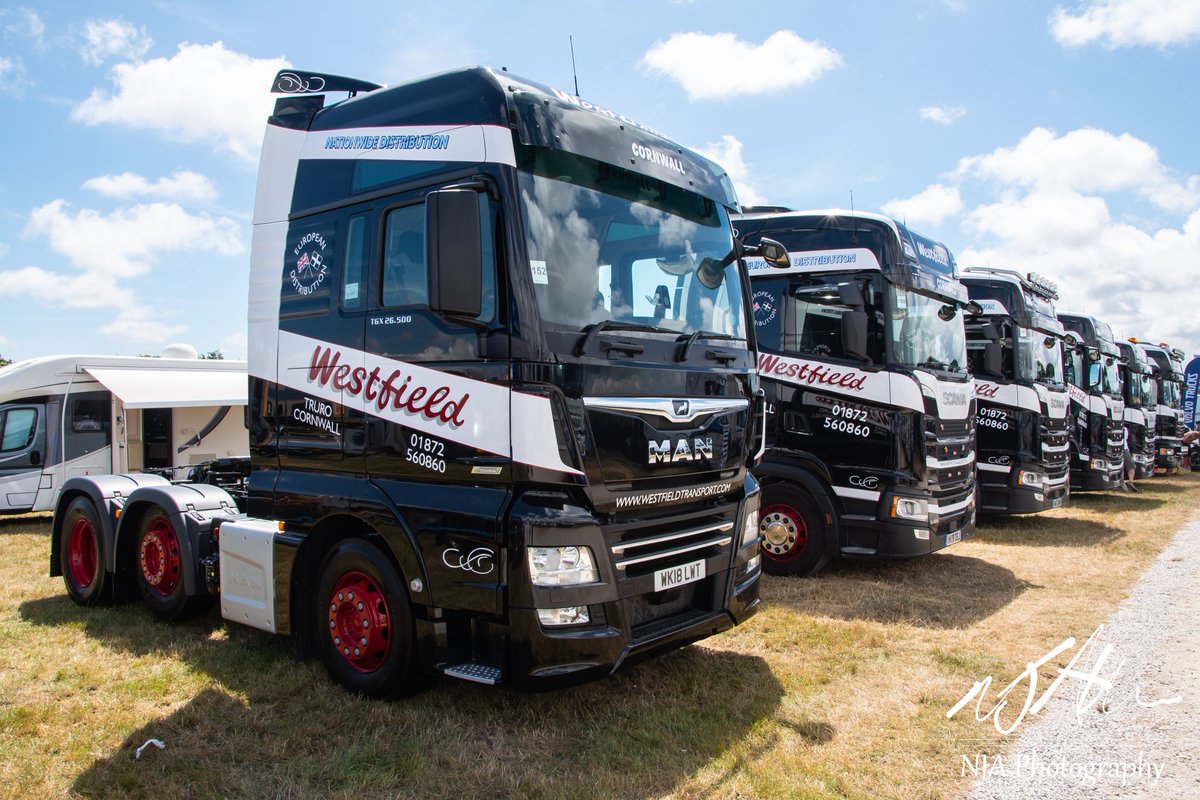 NJAPhotography's tweet photo. @Westfield_UK trucks looking great @CrnwllTruckShow plenty of effort put into the show and shine. #WestfieldTransport #Cornwall https://t.co/gMihZ69VPu