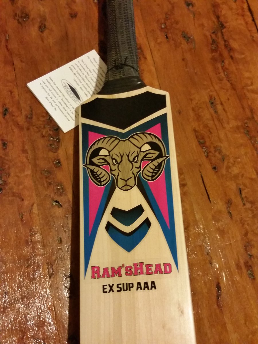 ramsheadbats's tweet image. Stunning colours in the latest Ram to leave the BatCave. Love what we do here. @CallenCricket
 @cricketforestry #cricketbats #jdrf #garvincancerresearch
