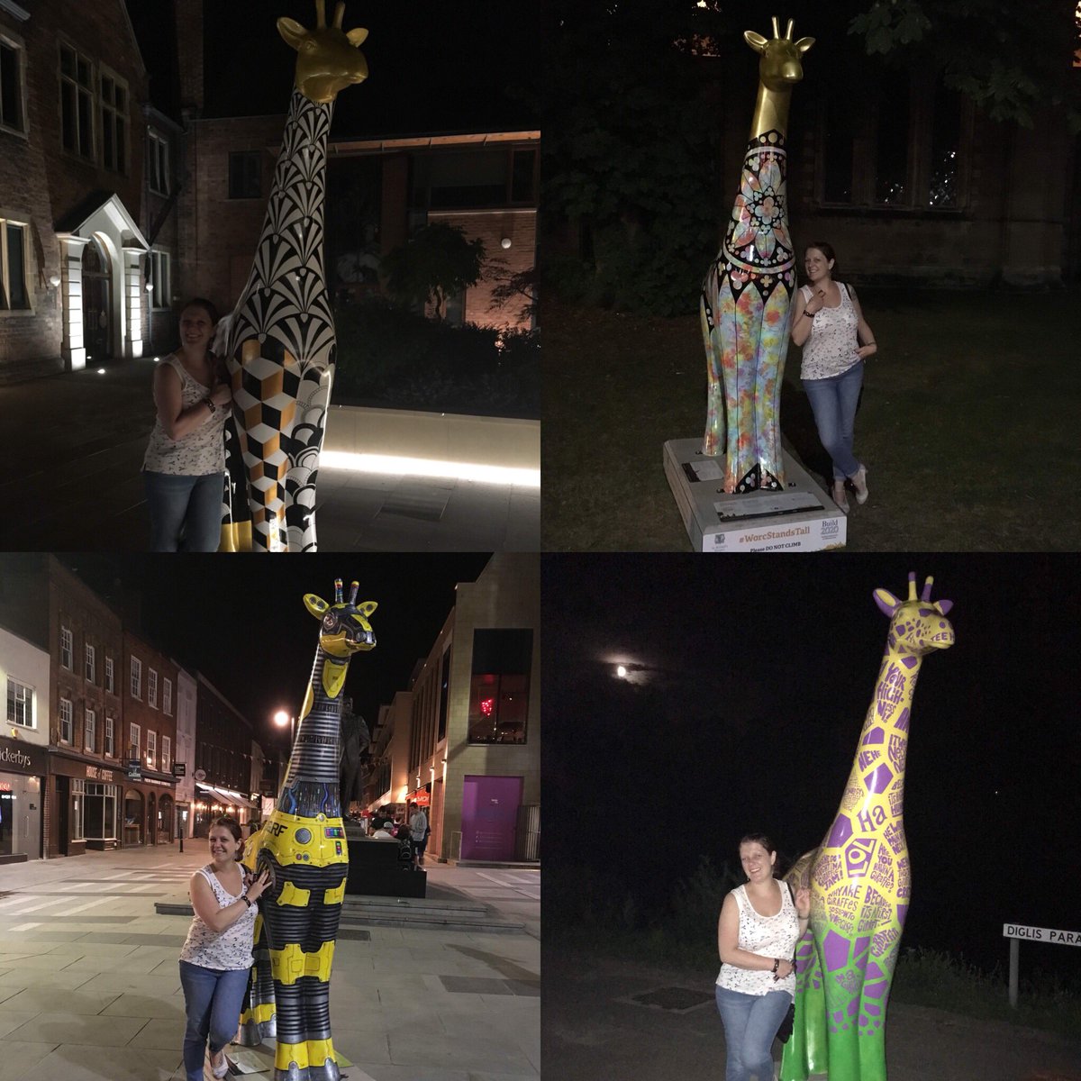 Lovely weekend ‘off’ (never ‘off’ when you’re #selfemployed!) Fab weekend at #uptonbluesfestival and also a bit of giraffe hunting #WorcStandsTall #uptonhour #worcestershirehour #MalvernHillsHour