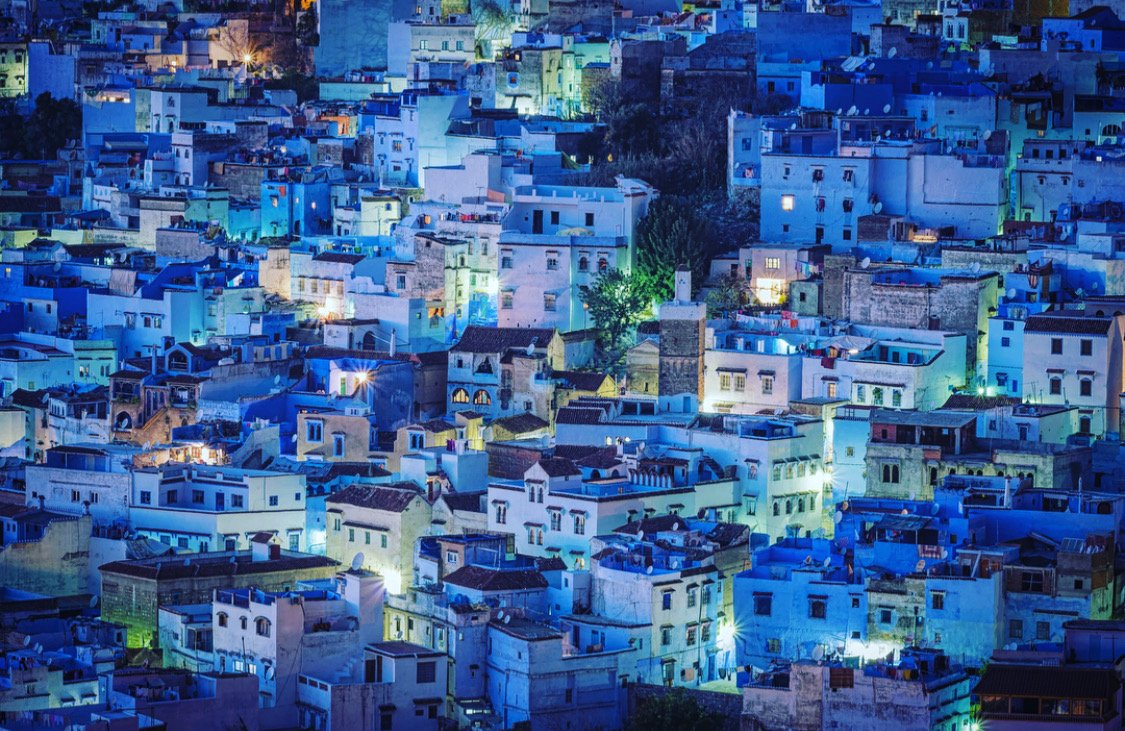 #الوطن_اعتزاز بجمال ألوان مدينة #شفشاون #المغرب