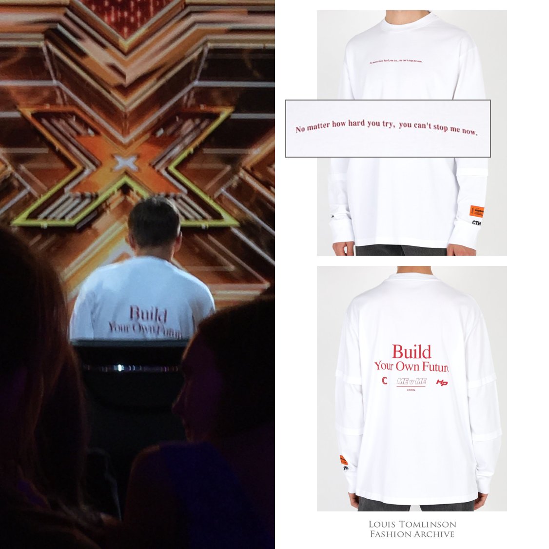 Louis Tomlinson Fashion Archive on X: 07/18/18  Louis wore a @Burberry  short-sleeve vintage check shirt ($345) at #XFactor auditions.    / X