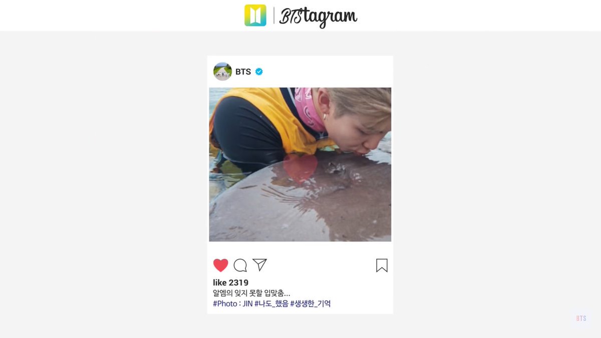 ArmyOfSeokJin's tweet photo. “ชูก้าฮยองกำลังเซื่องซึมในวันนี้ด้วย ...
#Photo : JIMIN #WhatAreYouDoing #LetsPlay_Together”
“Vvvvvvvv~~~~~~!
#Photo : V #CuteRight? #FeelingGood”
“จูบของ RM ที่น่าจดจำ ...
#Photo : JIN #IDidItToo #VividMemory” https://t.co/00szbsSJmH