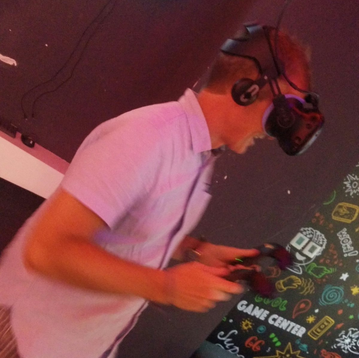 hktans's tweet photo. So much fun today exploring and playing virtual reality games with #ishcmcib team building.. #funability #kidsagain @peterson_kurtis @rebelleader18 @BarrowcliffJane @tafoard @nancysnyder0218 https://t.co/64HZWYWfiJ