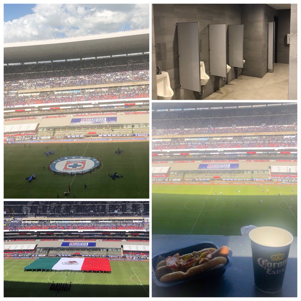 troverito's tweet photo. Resaca de Un Sabado Genial ⚽️ ... Nueva Manera de Ver a mi Cruz Azul #GraciasAMiVirgensitta #PalcosClub 😍 #AztecaAzuL https://t.co/IHGLXTIWBC