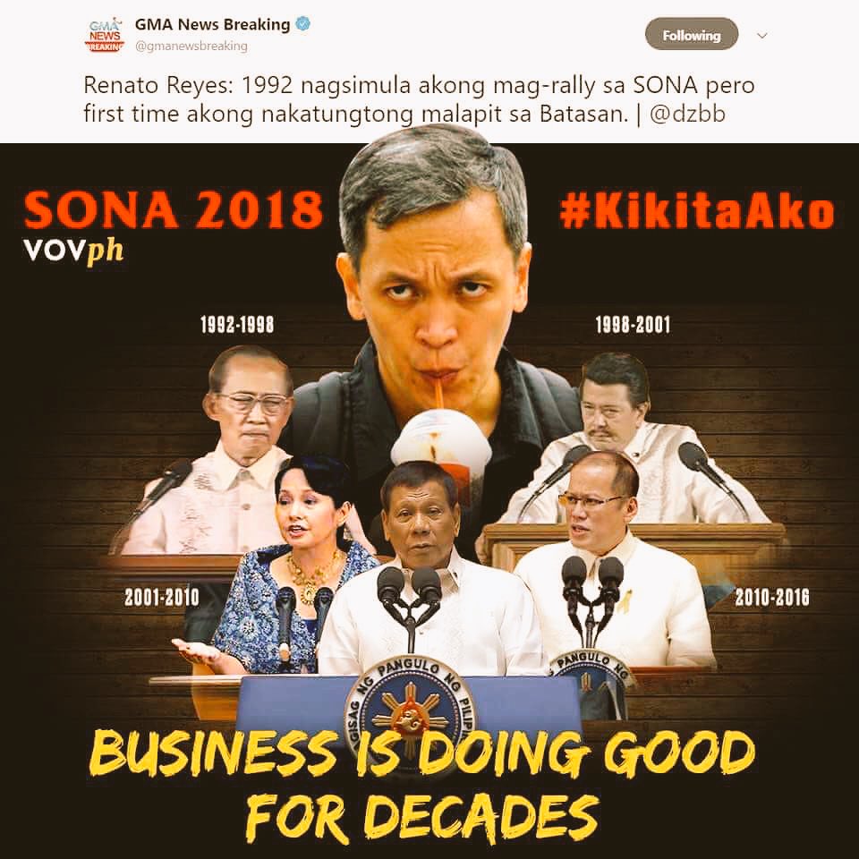 JGimoro's tweet photo. @Dutertenomics Kailan pa kaya sila matauhan? hanggat may mga tao na boboto sa mga LP dahil din sa vote buying di talaga sila maaalis, lalo na at nandyan pa ang bayarang mga rallyista sa leadership ni Renato Reyes...sayang lang tax ko at TAX ninyo sa mga taong.
#SONA2018
#ZeroVoteForLP2019 https://t.co/w4BiLeC5CP